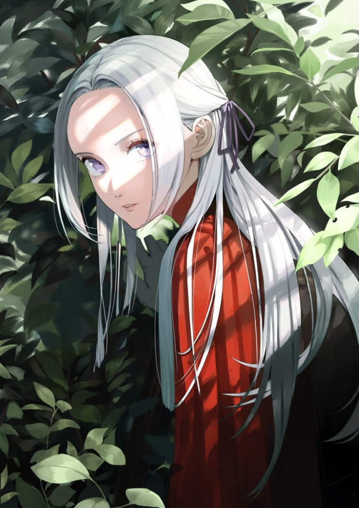 【二次】銀髪・白髪女子画像　その２